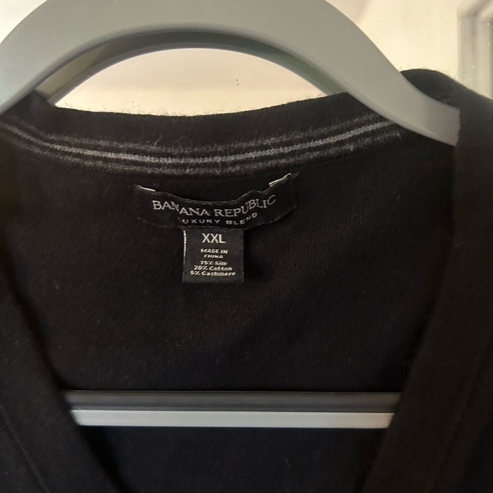 Banana Republic Black Sport Coat Elegant Blazer
